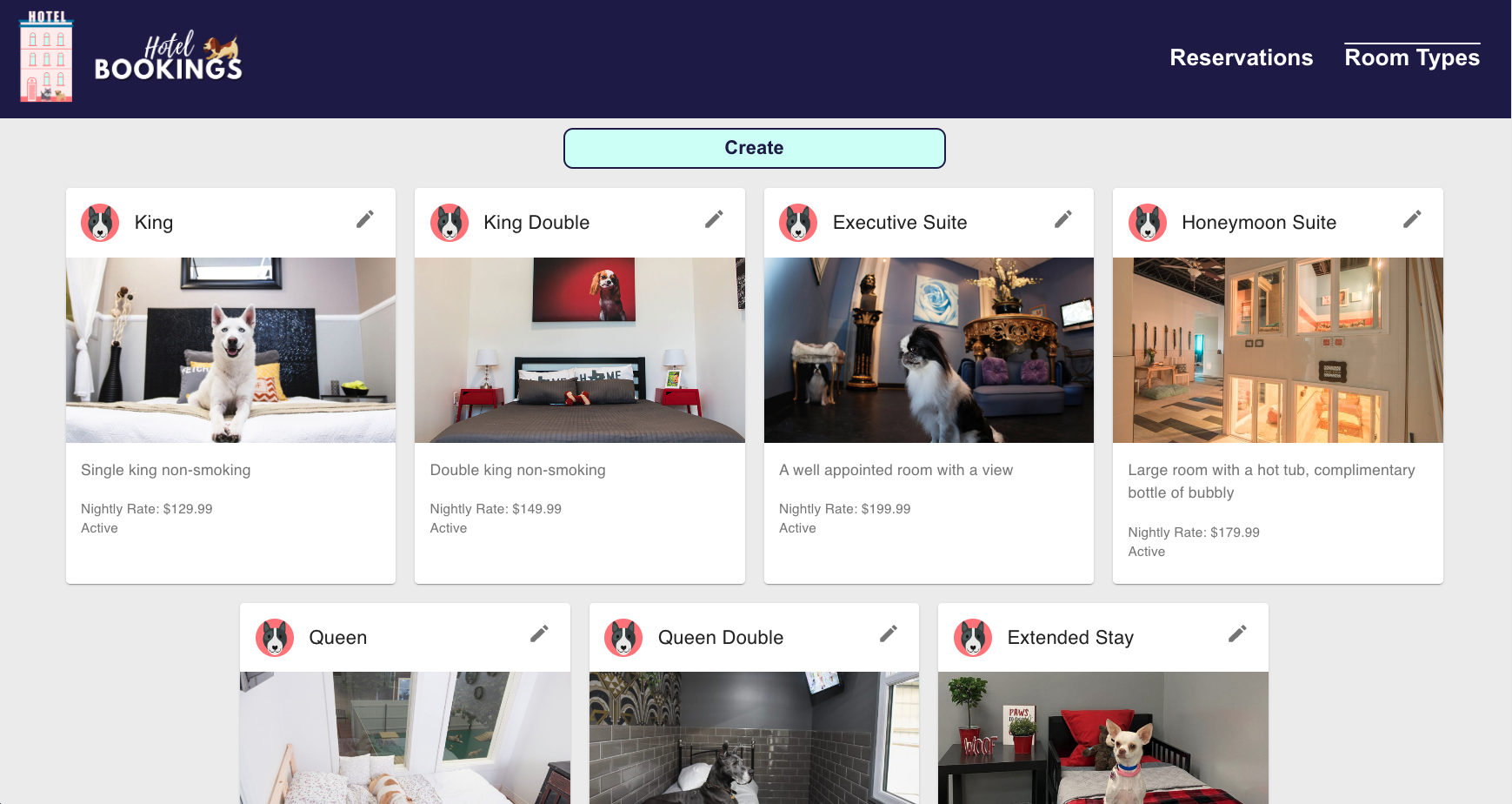 checkout page with validation